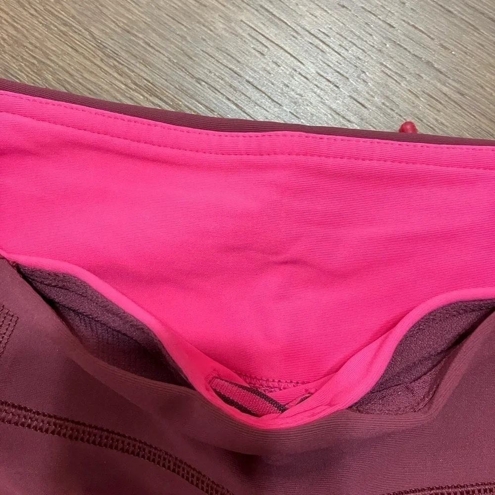 Lululemon EUC Wine Berry/BonBon Tight Stuff Legging (Size 4) - Picture 5 of 8